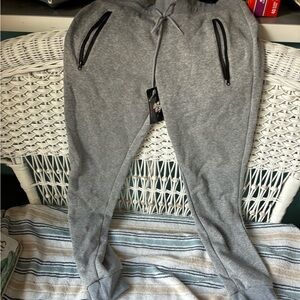 Vintage beer glasses.  Swear pants medium new with tags. Gnomes new w tags